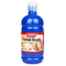 Lets Parmak Boyası 500 Ml Mavi L-5006