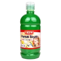 Lets Parmak Boyası 500 Ml Yeşil L-5007