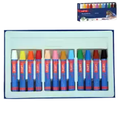 Lets Pastel Boya Karton Kutu Köşeli 12 Renk L-6120