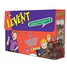 Levent Türkiyeyi Geziyorum 6 Set (5 Kitap Takım)