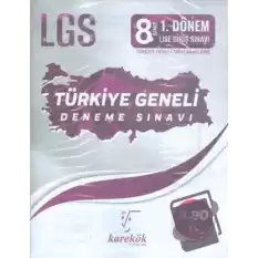 LGS 8. Sınıf 1. Dönem Türkiye Geneli Deneme Sınavı