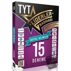 Liderler Karması TYT Sosyal Bilimler 15 Branş Deneme