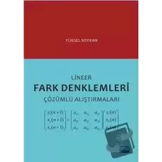 Lineer Fark Denklemleri Çözümlü Alıştırmaları