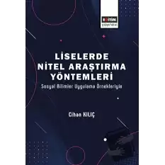 Liselerde Nitel Araştırma Yöntemleri