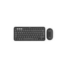 Logitech 920-012245 Grafit Pebble 2 Combo Çoklu Sessiz Kablosuz Türkçe Q Klavye Mouse Seti
