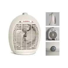 Luxell Lx-6331 Beyaz Isıtıcı Fan 1000+1000 Watt 3 Farklı Kademede Çalışma