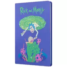 Mabbels Sert Kapak Butik Defter Rick And Morty Mor 80 Yp 15X21 Dft-388081