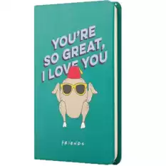 Mabbels Sert Kapak Lastikli Mini Defter Friends Hindi Yeşil 80 Yp 9X14 Dft-388296