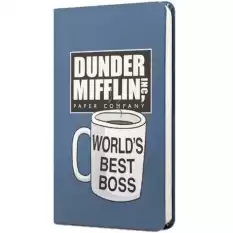 Mabbels Sert Kapak Mini Defter The Office Worlds Best Boss K.mavi 80 Yp 9X14 Dft-388340