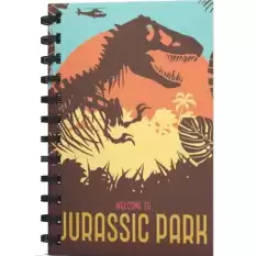 Mabbels Spiralli Defter Jurassic Park Wellcome To Kahverengi 80 Yp 17X24 Dft-388609