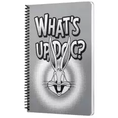Mabbels Spiralli Defter Looney Tunes Whats Up Doc Gri 80 Yp 17X24 Dft-388487
