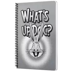 Mabbels Spiralli Defter Looney Tunes Whats Up Doc Gri 80 Yp 17X24 Dft-388487