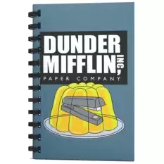 Mabbels Spiralli Defter The Office Dunder Mifflining Mavi 80 Yp 17X24 Dft-388586