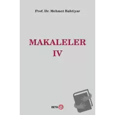 Makaleler 4 (Ciltli)