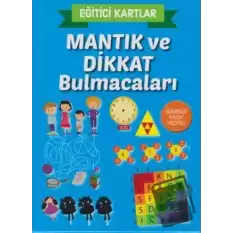 Mantık ve Dikkat Bulmacaları - Eğitici Kartlar