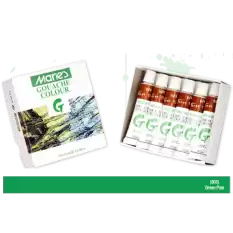 Maries Guaj Boya 12 Ml Yeşil Pale (Yeşil Soluk) 503 - 12li Paket