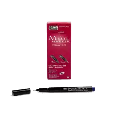 Marvy Asetat Kalemi Permanent S Seri Mavi 2600S-3 - 12li Paket