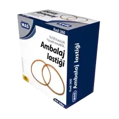 Mas Ambalaj Lastik Kutu %100 Kauçuk 200 Gr 360