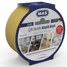 Mas Çift Taraflı Köpük Bant 50 Mm  X 5 M 2646