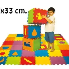 Matrax Eva Puzzle|33X33Cm.x 7 Mm.| Geometrik Şekiller