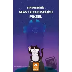 Mavi Gece Kedisi Piksel