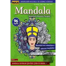 Maxi Mandala Desenlerle Boyama Terapisi 6