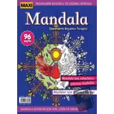 Maxi Mandala Desenlerle Boyama Terapisi 8