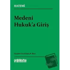 Medeni Hukuka Giriş