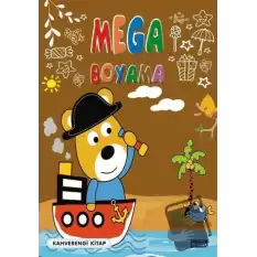 Mega Boyama-Kahverengi Kitap