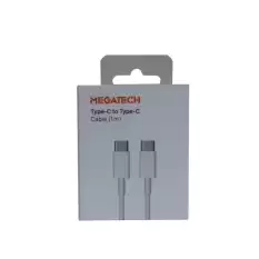 Megatech Mg-Ip15Tt 1Mt Usb Type-C To Type-C Şarj Ve Data Kablosu (Iphone 15 Uyumludur)