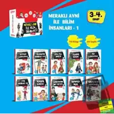 Meraklı Avni ile Bilim İnsanları Serisi - 1 (10 Kitap - Etkinlik Testi - Değerlendirme Testi)