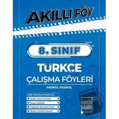 Metafor 8. Sınıf Türkçe Akıllı Çalışma Föyleri