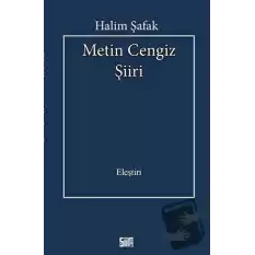 Metin Cengiz Şiiri