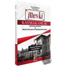 Mevki Kaymakamlık Anayasa Hukuku - İnsan Hakları ve Demokratikleşme