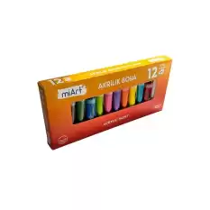 Miart Akrilik Boya 12 Li Set 15 Ml