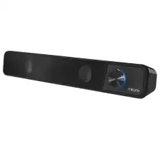 Mikado Md-69S Siyah 3Wx2 Led Işıklı Multimedia Soundbar Speaker