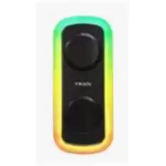 Mikado Md-C18 Siyah 8W Rgb Işıklı Taşınabilir Speaker Hoparlör