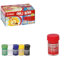 Mikro Guaj Boya Şişe 6 Renk 15 Ml Gj-06