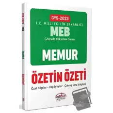 Milli Eğitim Bakanlığı Memur GYS Özetin Özeti