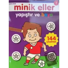 Minik Eller Yapıştır Ve Boya - Mor Kitap