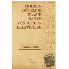 Modern Dönemde Klasik Nahve Yöneltilen Eleştiriler