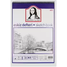 Mona Lisa Eskiz Defteri Telli A3 120 Gr 50 Yp Mn13-3