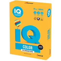 Mondi Iq Color Renkli Kağıt A4 80 Gr Fosforlu Turuncu