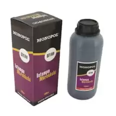 Monopol Istampa Mürekkebi 30 Ml Siyah - 12li Paket