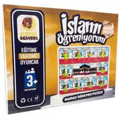 Moon Beavers İslamı Öğreniyorum Puzzle Serisi - 2 Kız Namaz