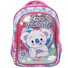 Muggle Okul Çantası Cute Koala Mavi Mu-8744