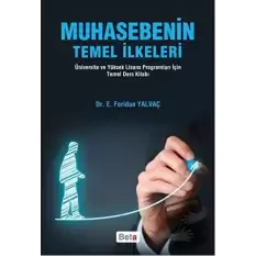 Muhasebenin Temel İlkeleri