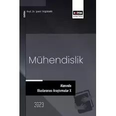 Mühendislik Alanında Uluslararası Araştırmalar X