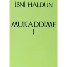 Mukaddime Cilt: 1