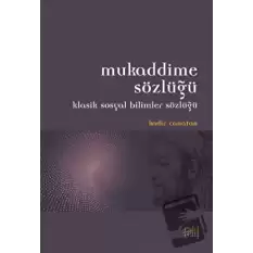 Mukaddime Sözlüğü